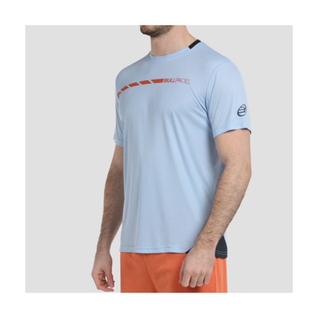 Camiseta Bullpadel Legal Azul Glaciar