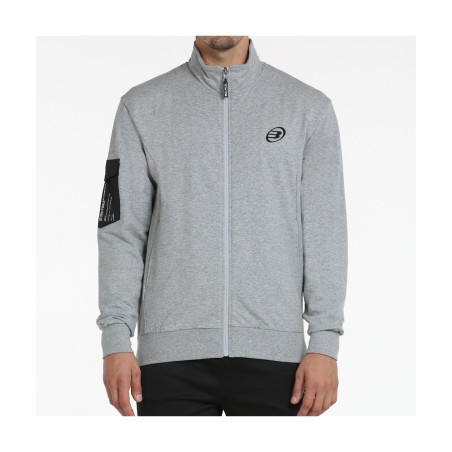 Sudadera Bullpadel Beade Gris Medio Vigore