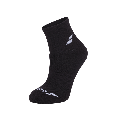 Calcetines Babolat Quarter Pack 3 Pares Black/Black